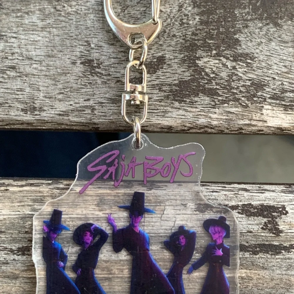Saja Boys Bag Charm 12 Piece Set Kpop Theme Party Favors Demon Hunters